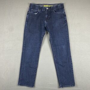 Lee Performance Series Jeans Men 33x30 Black Extreme Motion Athletic Fit Tapered